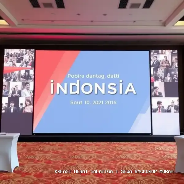 sewa backdrop murah Salatiga