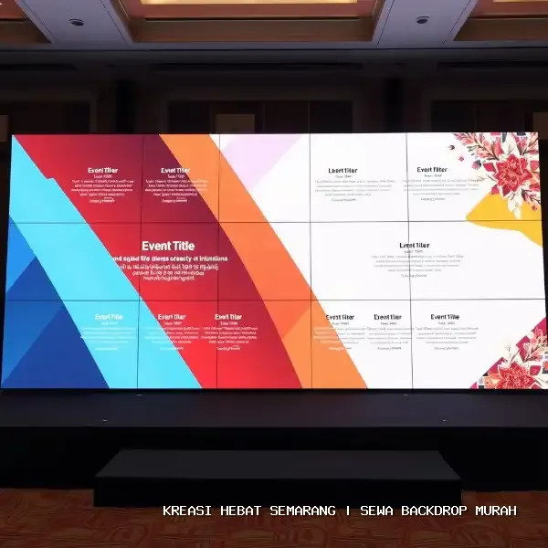 sewa backdrop murah Semarang