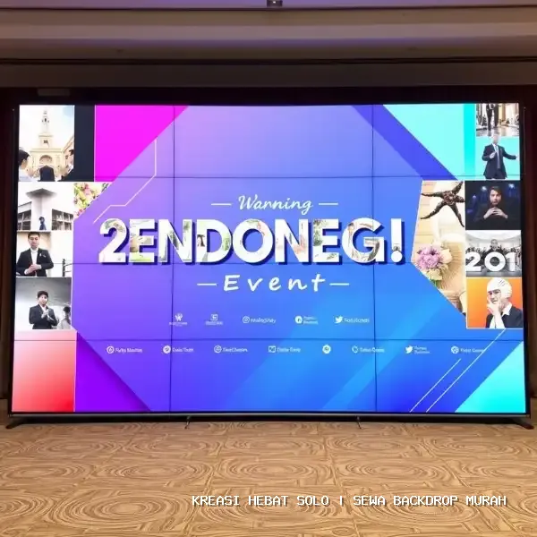 Sewa Backdrop Murah Solo – Kreasi Hebat Solo