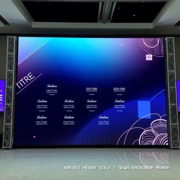 Sewa Backdrop Murah Solo – Kreasi Hebat Solo