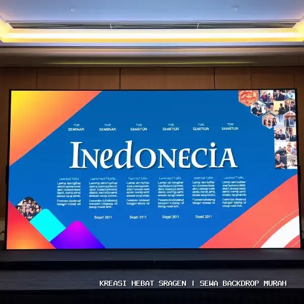 sewa backdrop murah Sragen