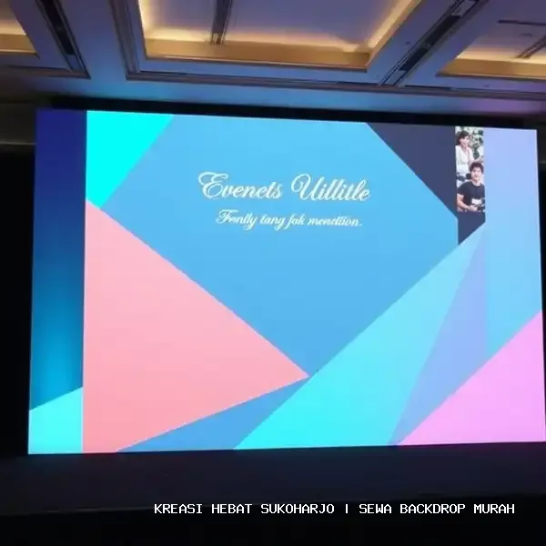 Sewa Backdrop Murah Sukoharjo – Kreasi Hebat