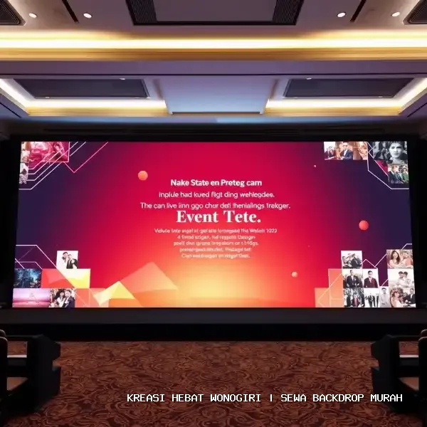 sewa backdrop murah Wonogiri