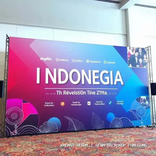 Sewa Backdrop Panggung