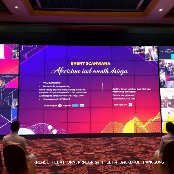 Sewa Backdrop Panggung Banjarnegara – Solusi Visual Acara