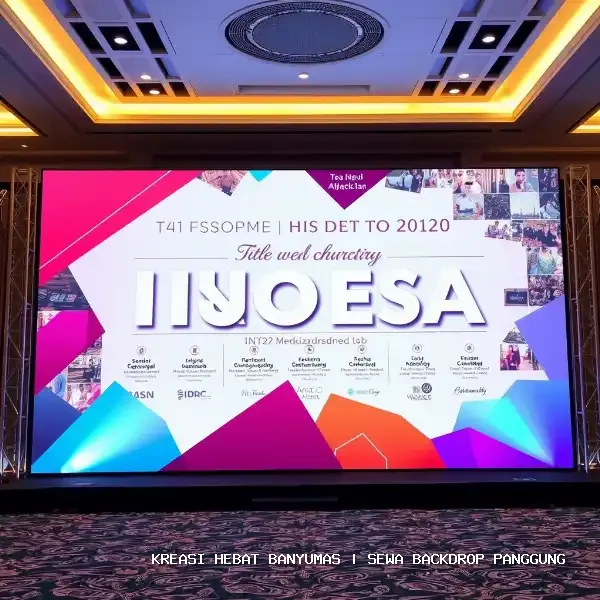 sewa backdrop panggung Banyumas