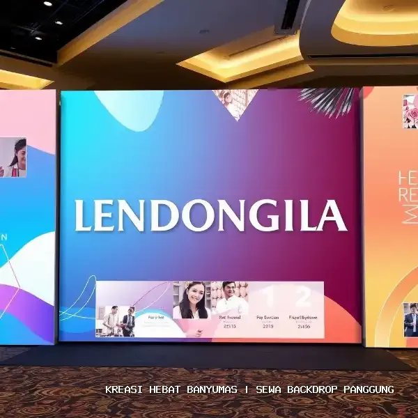 Sewa Backdrop Panggung Banyumas | Estetika Visual Acara