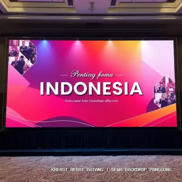 sewa backdrop panggung Batang