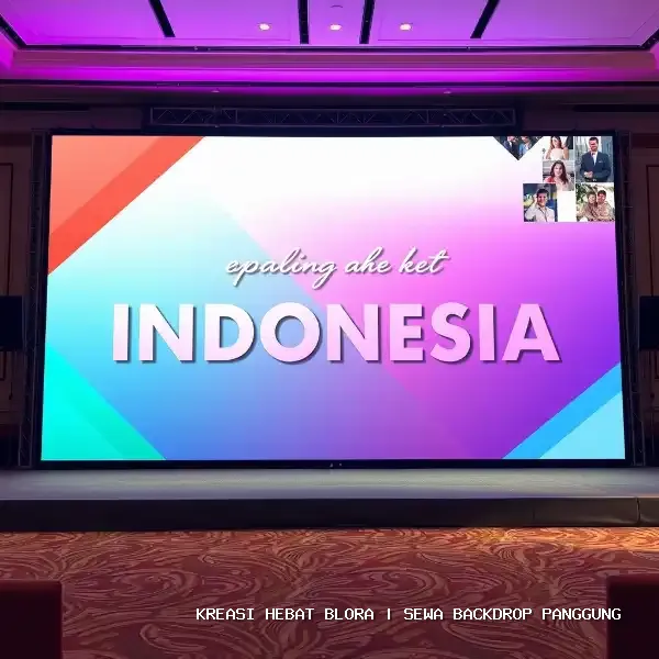 Sewa Backdrop Panggung Blora – Estetika Visual Memukau