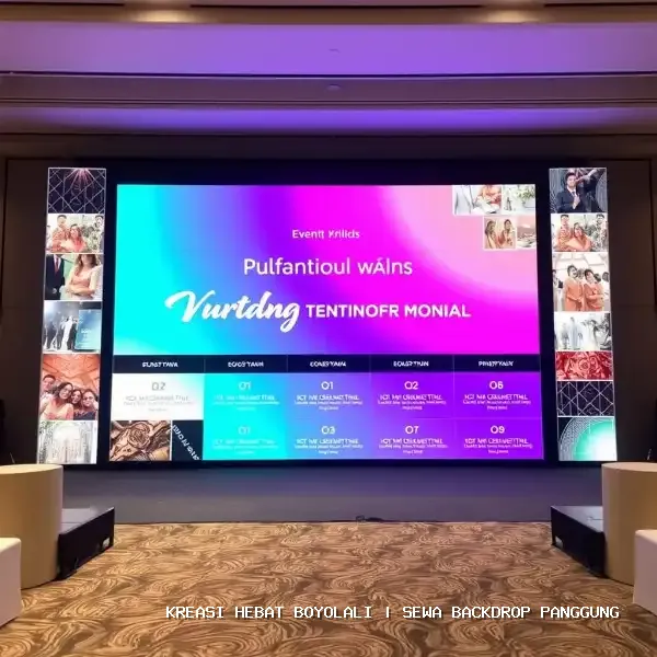 Sewa Backdrop Panggung Boyolali – Solusi Visual Event Anda