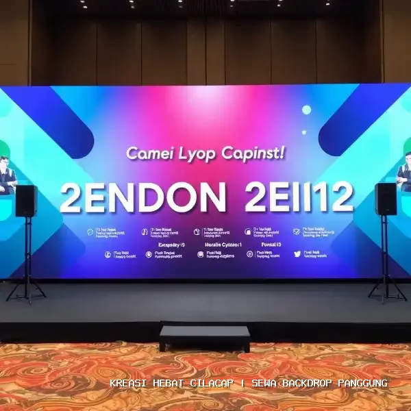 sewa backdrop panggung Cilacap