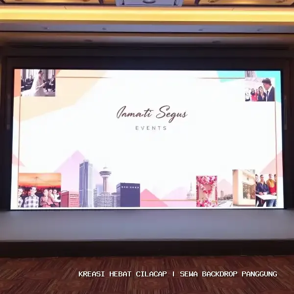 Sewa Backdrop Panggung Cilacap – Solusi Visual Acara Anda