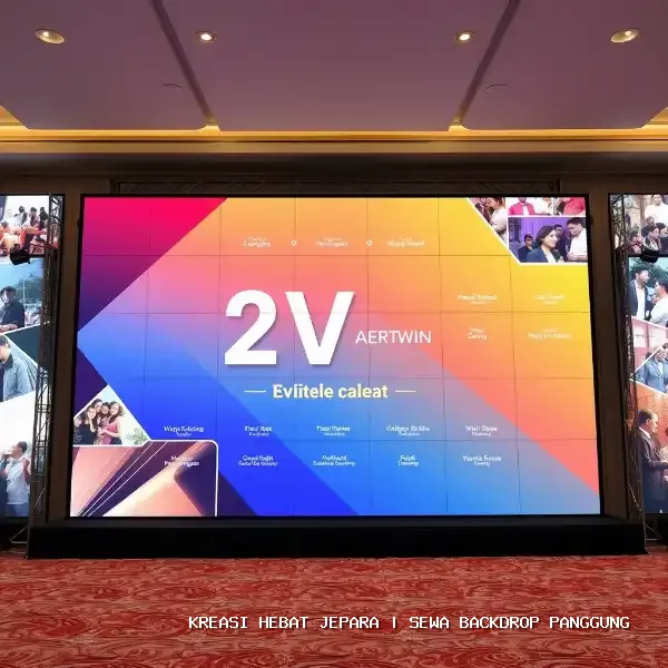Sewa Backdrop Panggung Jepara – Estetika Visual Acara