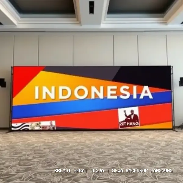 sewa backdrop panggung Jogja
