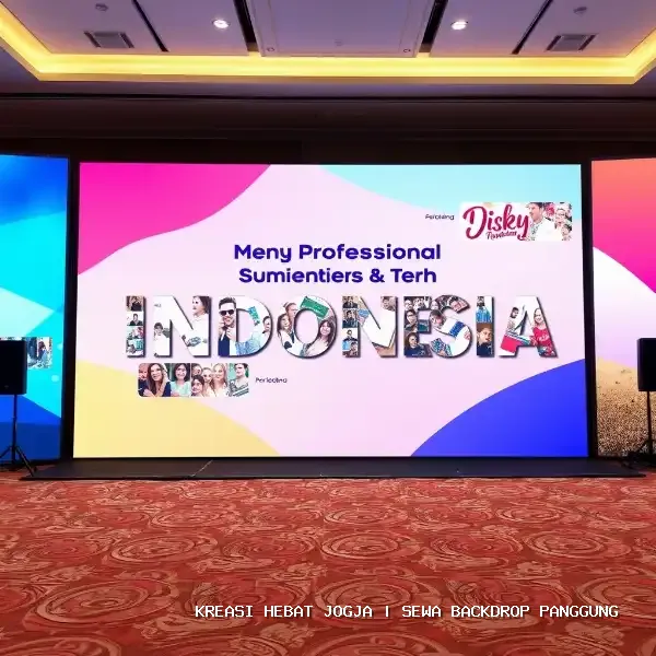 Sewa Backdrop Panggung Jogja