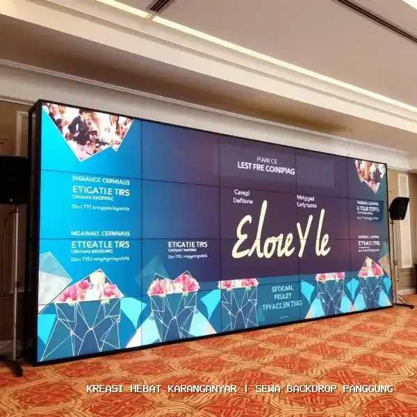 Sewa Backdrop Panggung Karanganyar