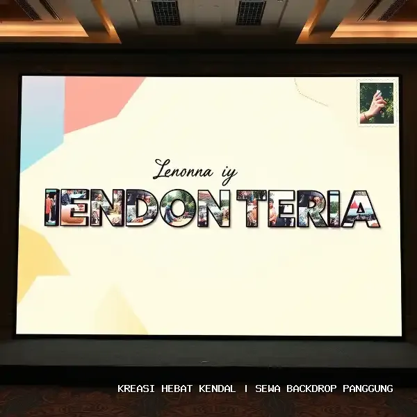 sewa backdrop panggung Kendal
