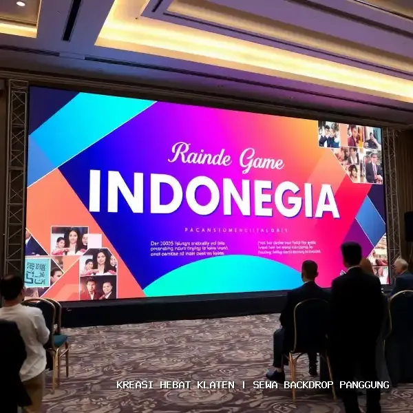 sewa backdrop panggung Klaten