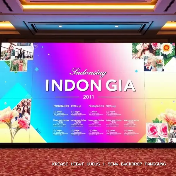 sewa backdrop panggung Kudus