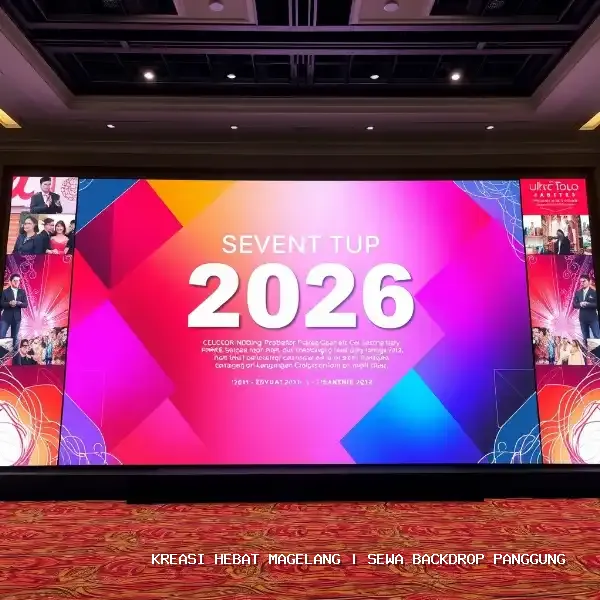 Sewa Backdrop Panggung Magelang | Kualitas Premium