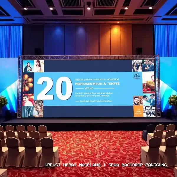 Sewa Backdrop Panggung Magelang | Kualitas Premium