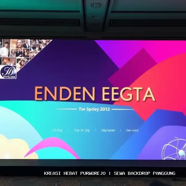 Sewa Backdrop Panggung Purworejo – Solusi Visual Acara Anda