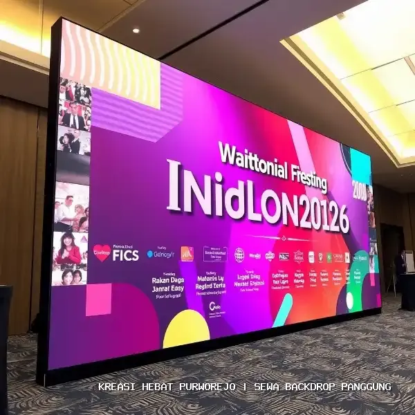 Sewa Backdrop Panggung Purworejo – Solusi Visual Acara Anda