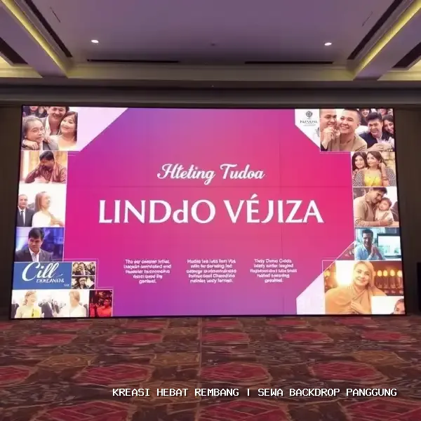 sewa backdrop panggung Rembang