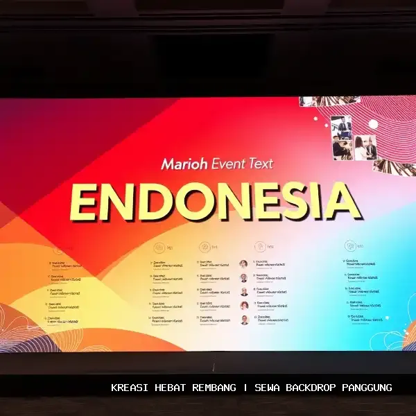 Sewa Backdrop Panggung Rembang – Kreasi Hebat Rembang