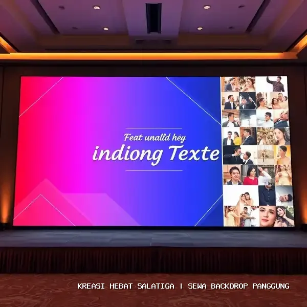 sewa backdrop panggung Salatiga