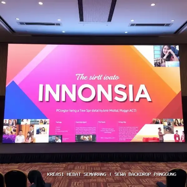 sewa backdrop panggung Semarang