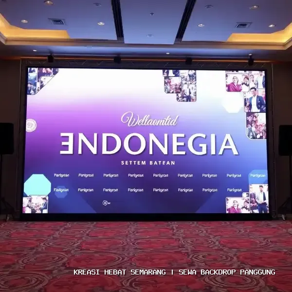 Sewa Backdrop Panggung Semarang – Kreasi Hebat