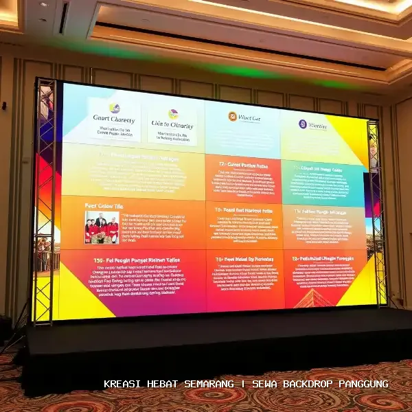Sewa Backdrop Panggung Semarang – Kreasi Hebat