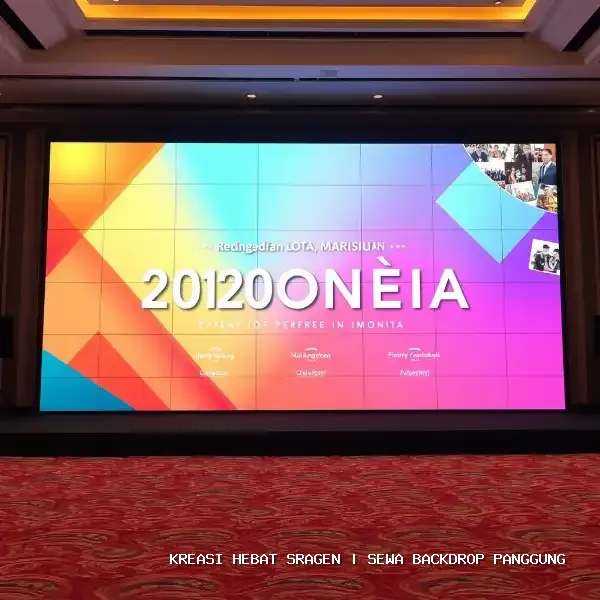 sewa backdrop panggung Sragen