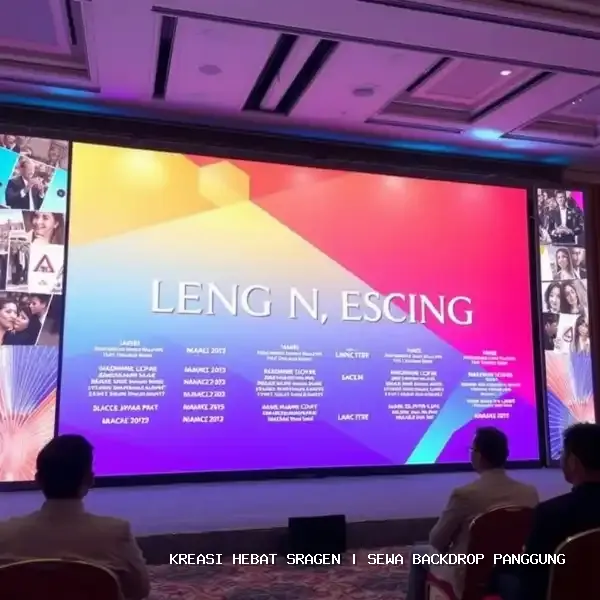 Sewa Backdrop Panggung Sragen