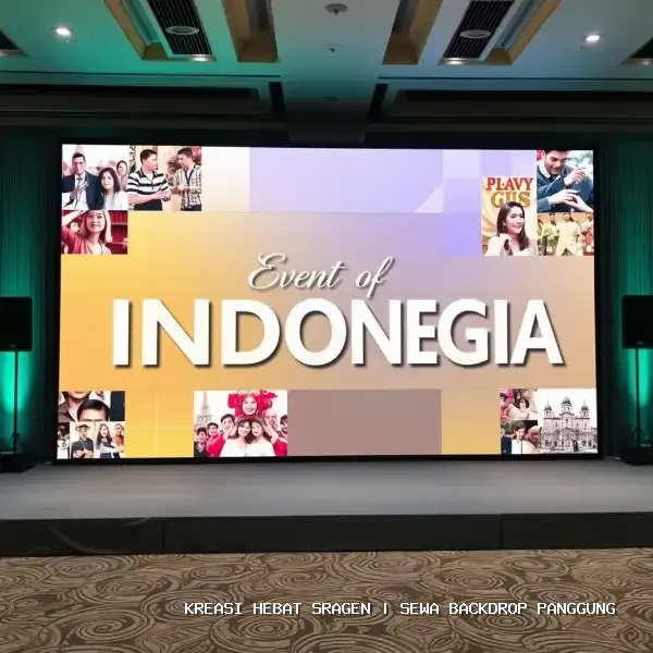 Sewa Backdrop Panggung Sragen