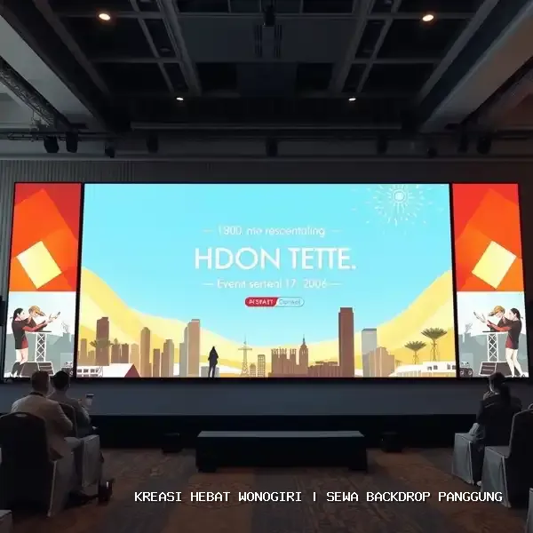 sewa backdrop panggung Wonogiri
