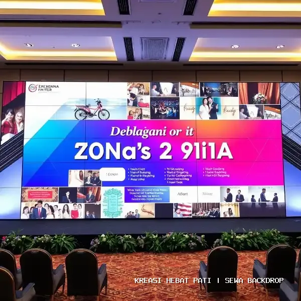 Sewa Backdrop Pati | Solusi Visual Panggung Profesional