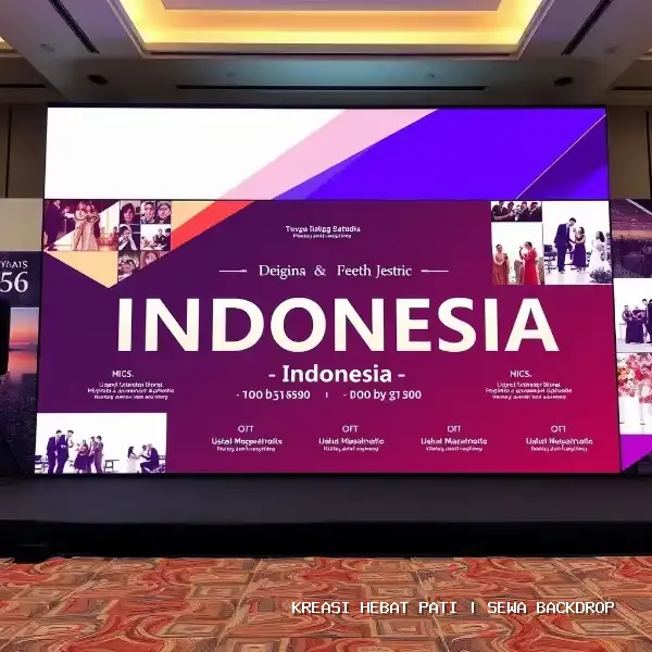 Sewa Backdrop Pati | Solusi Visual Panggung Profesional