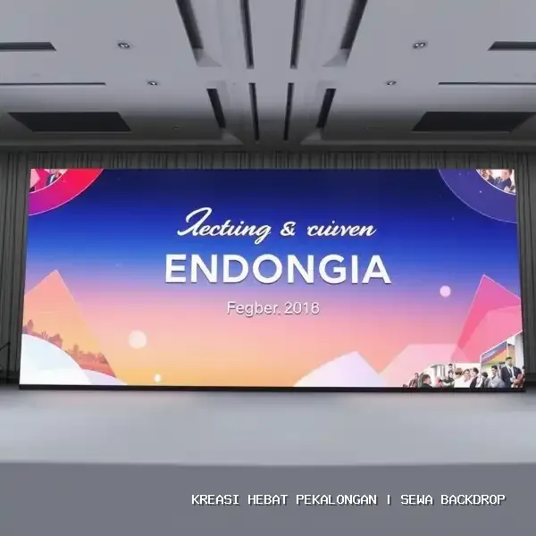Sewa Backdrop Pekalongan | Solusi Visual Panggung Profesional