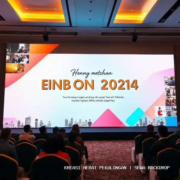 Sewa Backdrop Pekalongan | Solusi Visual Panggung Profesional