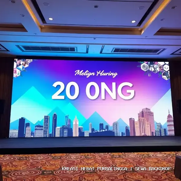 sewa backdrop Purbalingga