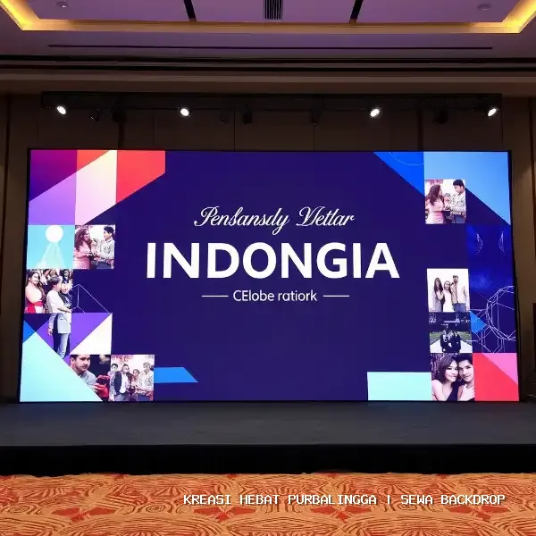 Sewa Backdrop Purbalingga | Estetika Panggung Profesional