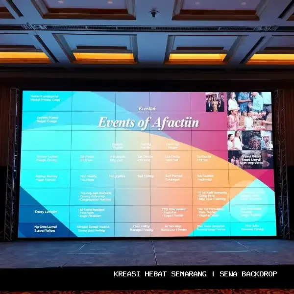 Sewa Backdrop Semarang – Kreasi Hebat Semarang