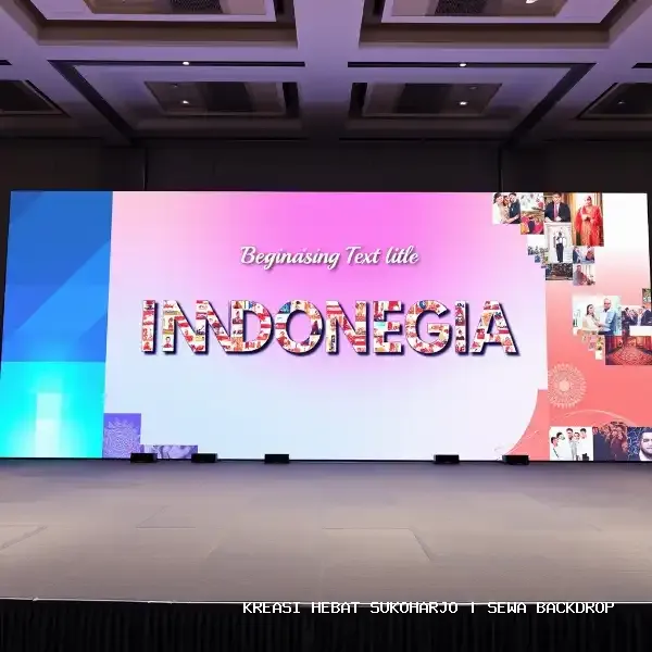 Sewa Backdrop Sukoharjo – Solusi Visual Panggung Profesional