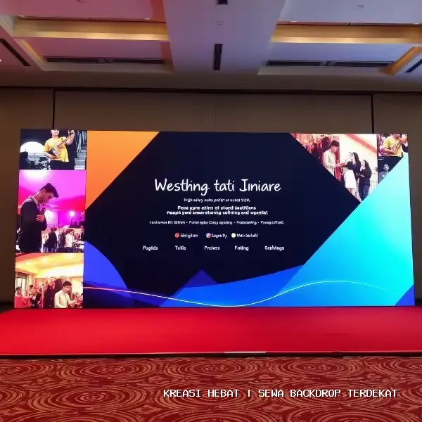 Sewa Backdrop Terdekat