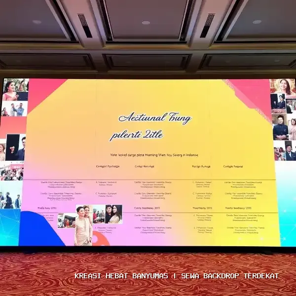 sewa backdrop terdekat Banyumas