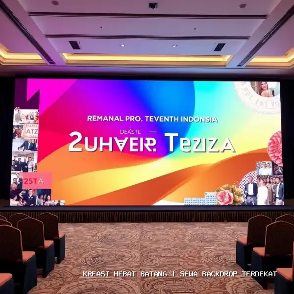 sewa backdrop terdekat Batang