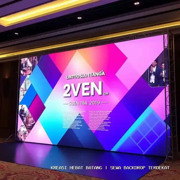 Sewa Backdrop Terdekat Batang – Solusi Visual Panggung