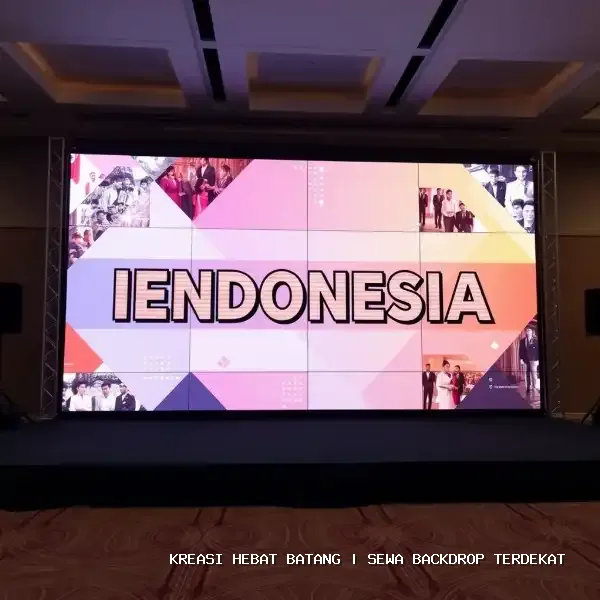 Sewa Backdrop Terdekat Batang – Solusi Visual Panggung